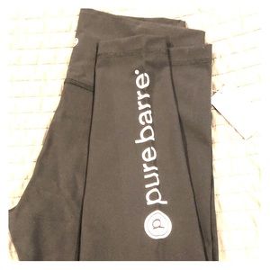 Pure Barre Lululemon WunderUnder Leggings